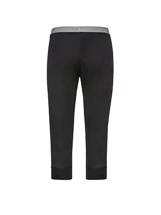 ODLO | Sous-pantalon homme Natural 100% Merino Warm 3/4 | schwarz
